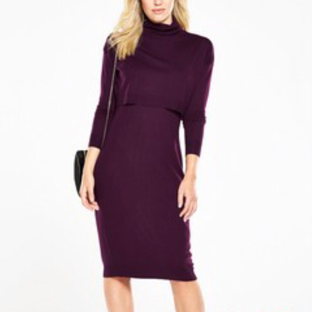 Double layer midi dress